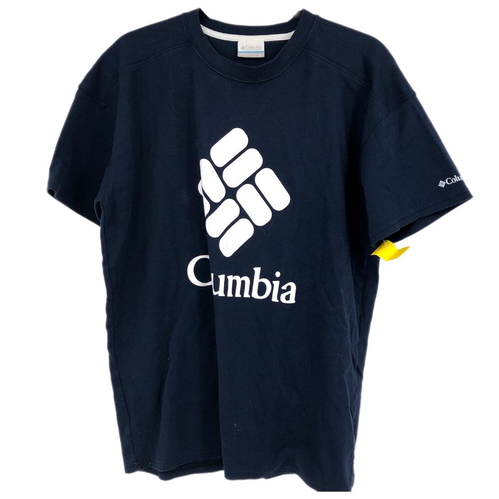 Columbia Black & White Classic T-Shirt | Good Condition